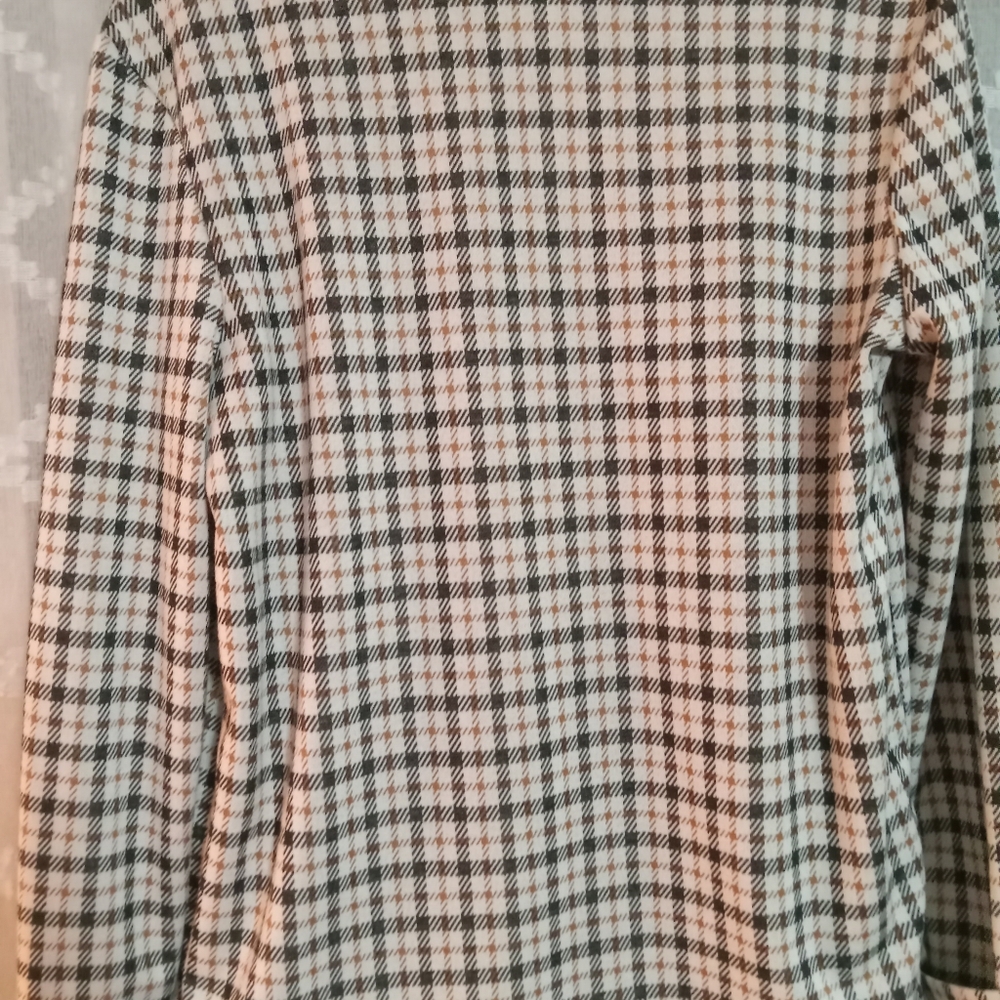 RUE 21 Plaid White Black Blazer - Picture 2 of 3